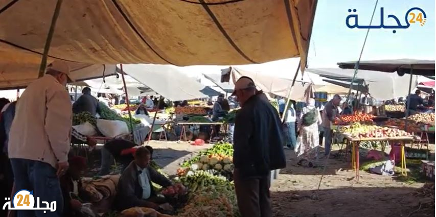 أجي تشوف فين وصلت الأسعار ديال الخضرة بني ملال