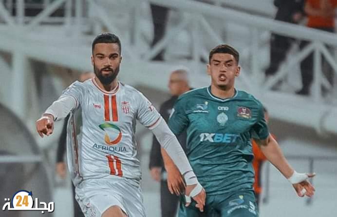 فريق حسنية اكادير يحقق فوزا مهم على فريق الرجاء الرياضي .