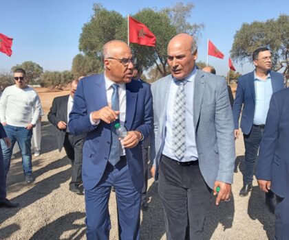 وضع الحجر الأساس لبناء المدرسة العليا للتربية و التكوين بأيت ملول