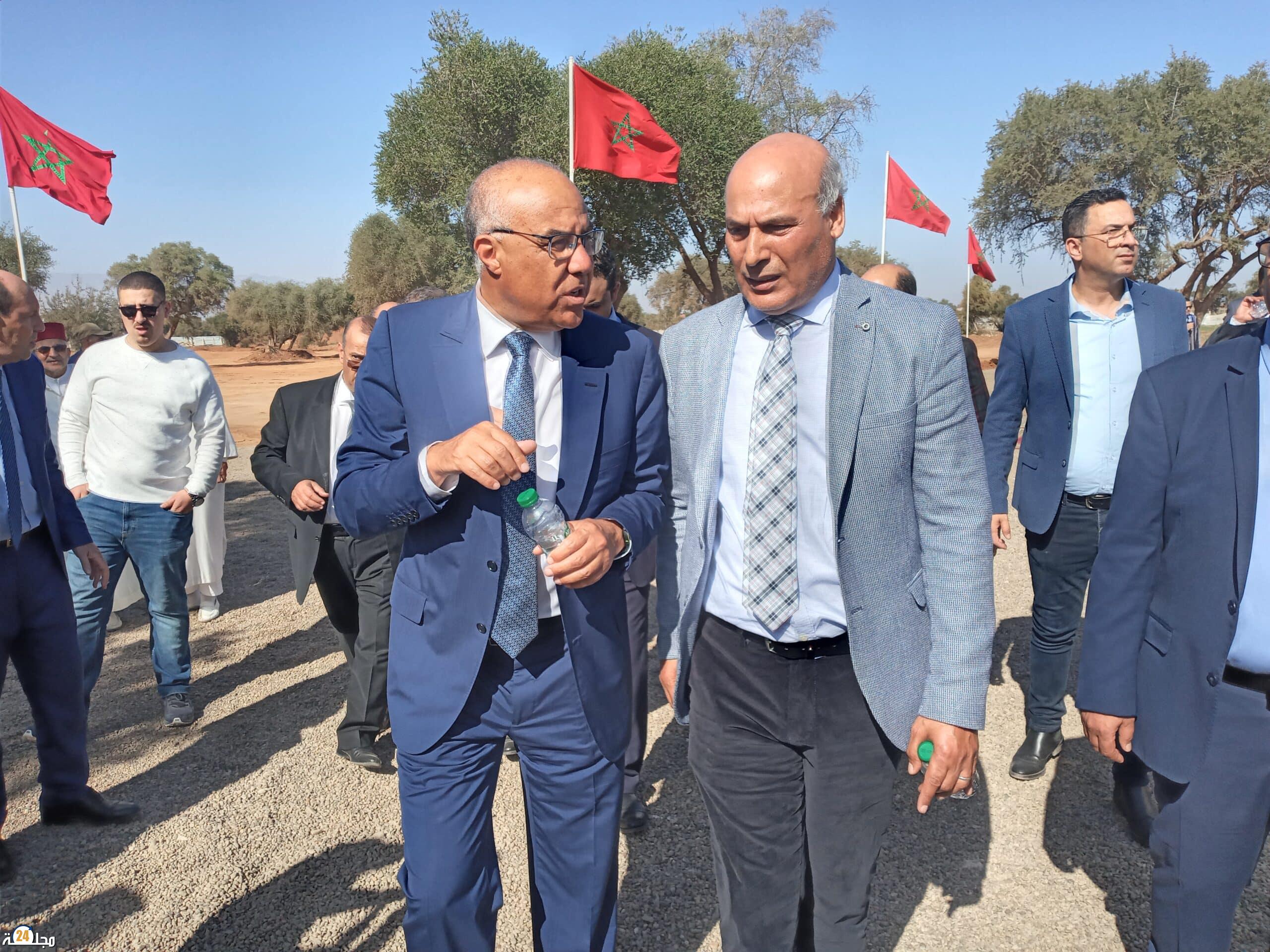 وضع الحجر الأساس لبناء المدرسة العليا للتربية و التكوين بأيت ملول