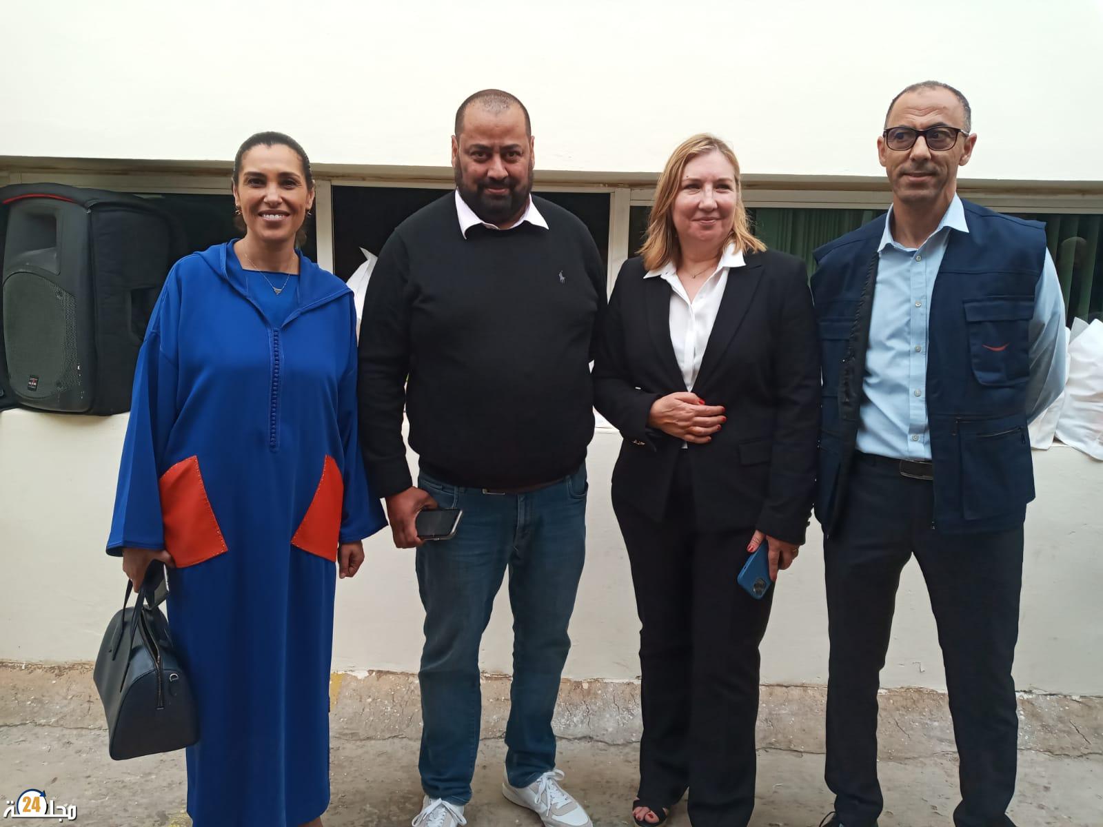 مؤسسة مجيد للشباب والمبادرة وسونطرال دانون ينظمان مبادرة لدعم الأسر المعوزة