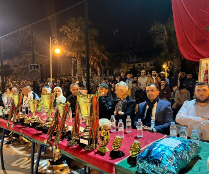 البرلماني حميدة الدراق يعطي انطلاقة نهائي دوري كرة القدم الرمضاني بوادي لو.