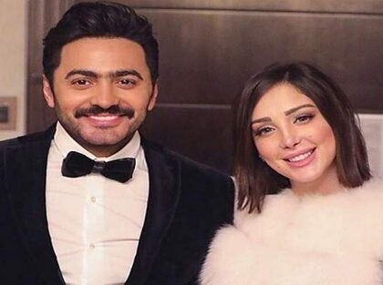 طلاق تامر حسني وبسمة بوسيل رسمياً