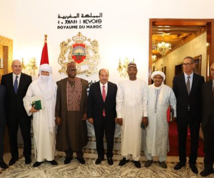 رئيس مجلس المستشارين يتباحث مع وفد عن المجلس الاقتصادي والاجتماعي والثقافي للنيجر