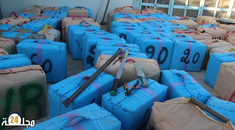 الجديدة..نجاح الدرك الملكي في إحباط محاولة تهريب 4 أطنان من الشيرا