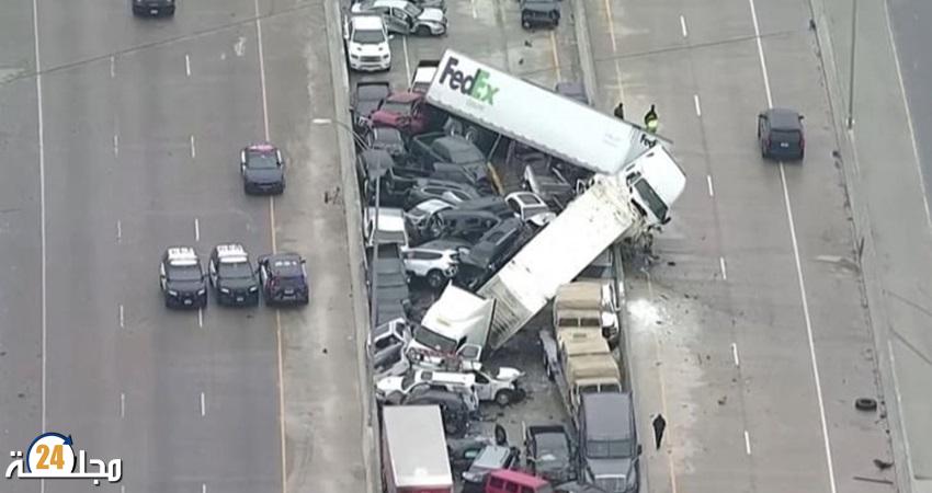 100 سيارة في حادث مفجع.. مقتل 6 أشخاص بعاصفة غبارية في إيلينوي الأمريكية