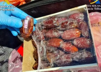 اعتقال مغربي حاول إدخال كمية من الحشيش إلى إسبانيا داخل حبات التمر
