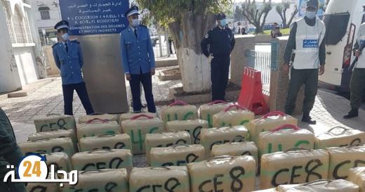الجمارك تتصدى لتهريب أكثر من 19 مليون سيجارة