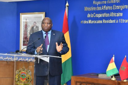 وزير الشؤون الخارجية الغيني يشيد بالتعاون المتميز مع المغرب في مختلف المجالات
