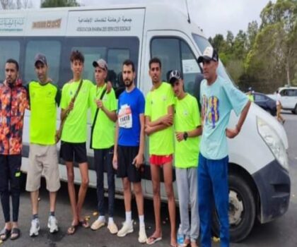 تألق ملفت لشباب بن جرير لألعاب القوى في المارطون الدولي بالرباط