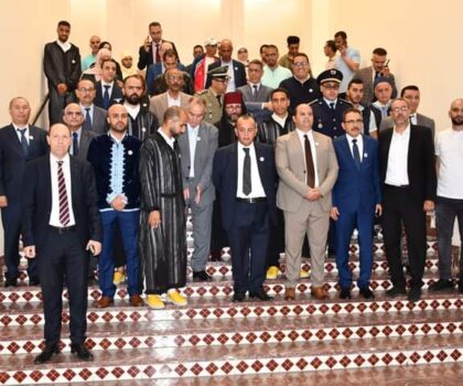 افتتاح معرض فنون الخط والمقامة بجماعة انزكان