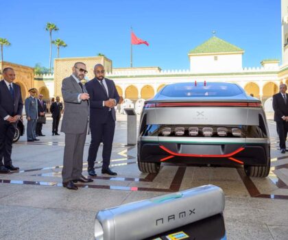 الملك يترأس حفل تقديم “النموذج الأولي” لسيارة بالهيدروجين بتطوير مغربي
