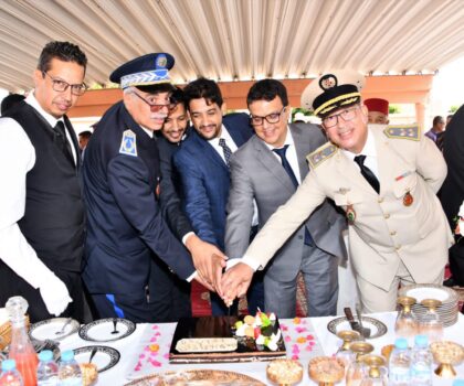 المنطقة اللإقليمية للأمن الوطني ببنجرير تخلد ذكرى تأسيس المديرية العامة للأمن الوطني