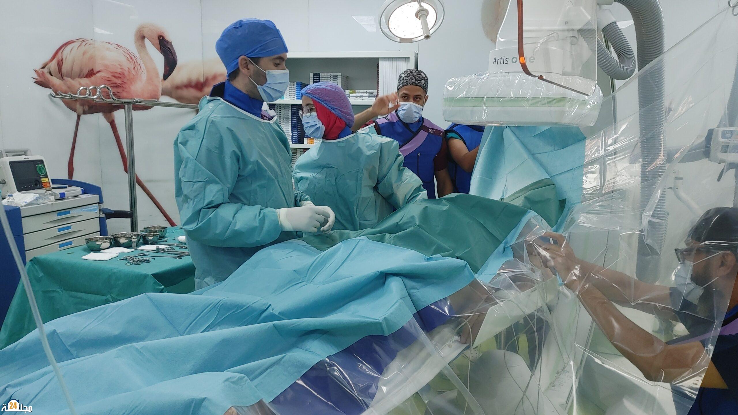 العيون…. المجمع الطبي الحكمة يستقبل الجزء الثاني من مبادرة اليد في اليد من اجل انقاذ مرضى القلب