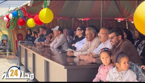 دار الطالبة بجماعة أولاد حسون حمري إقليم الرحامنة تتألق في حفلها التربوي