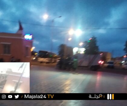 الحراسة النظرية لشخص كان في وضعية مخلة للآداب في بيوكرى