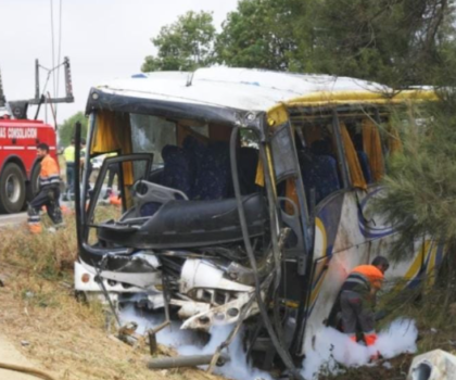 مصرع مغربية و إصابة 25 إمرأة في حادث إنقلاب حافلة لنقل العاملات الموسميات بحقول الفرولة بإسبانيا