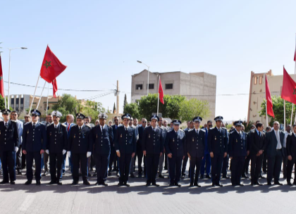 ميدلت…المديرية العامة للأمن الوطني تحتفل بالذكرى السابعة و الستون لتأسيسها