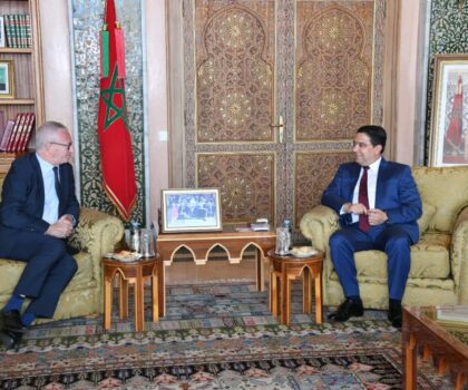 بوريطة يستقبل وفدا من أعضاء مجلس اللوردات البريطاني