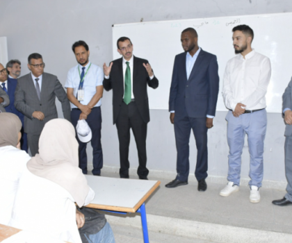 القافلة الإقليمية للتوجيه والمهن تحط الرحال بمدينة طاطا.