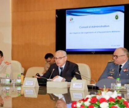 تنفيذا للتعليمات الملكية السامية ..لوديي يترأس اجتماعا للمجلس الإداري لوكالة المساكن والتجهيزات العسكرية