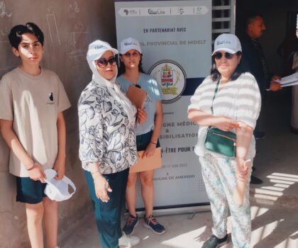 “حملة طبية وورشة تحسيسية تنظّمها مؤسسات مجتمعية بالتعاون مع السلطات المحلية لدعم الفئات الأكثر احتياجًا في إقليم ميدلت”