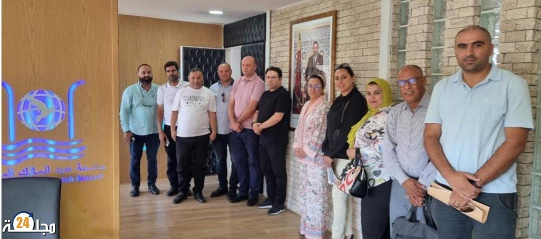 مارية بوجداين عميدة كلية الحقوق بتطوان تستضيف ممثلي منظمة إسبانية للتباحث عن سبل التعاون