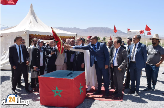 ميدلت ….. إطلاق مجموعة من المشاريع التنموية تهم قطاع التجهيز والماء الصالح للشرب