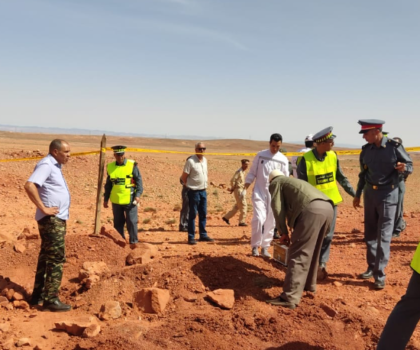 ميدلت “اكتشاف مقبرة جماعية البحث عن أسباب الوفاة ومعرفة أصحاب الرفات”