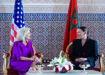 السيدة الأولى للولايات المتحدة تشكر جلالة الملك وتشيد بالصداقة المغربية الأمريكية العريقة