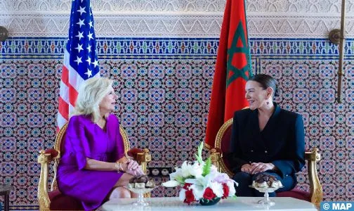 السيدة الأولى للولايات المتحدة تشكر جلالة الملك وتشيد بالصداقة المغربية الأمريكية العريقة
