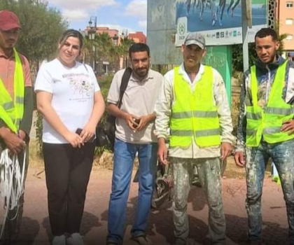 رئيسة المجلس الجماعي لبن جرير في زيارة ميدانية لعديد من الأحياء لتعزيز الجمالية ونظافة المدينة