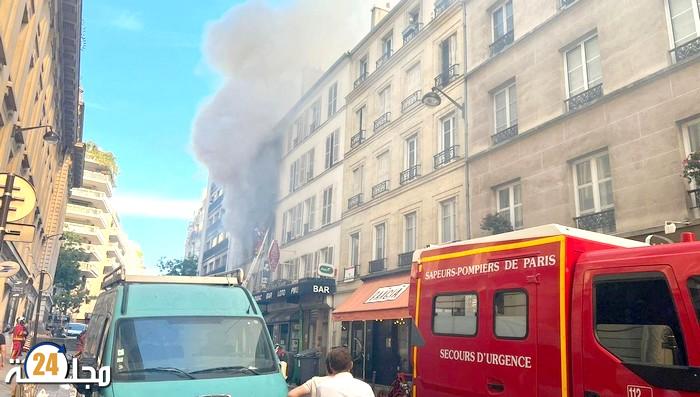 فرنسا.. قتيل وعدد من الجرحى في حريق بباريس