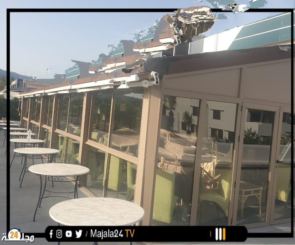 إقفال مطعم بسبب تهديده لصحة المواطنين بلاكاسيا في كابونيكرو من طرف سلطات المضيق الفنيدق