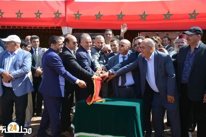 عامل عمالة انزكان ايت ملول يشرف على إعطاء مشاريع تنموية بالاقليم