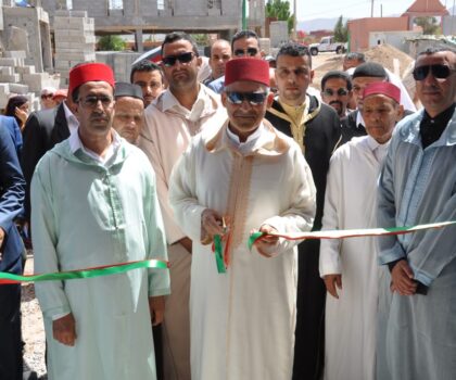 تدشين مشاريع تنموية بجماعتي تيوغزة وميراللفت