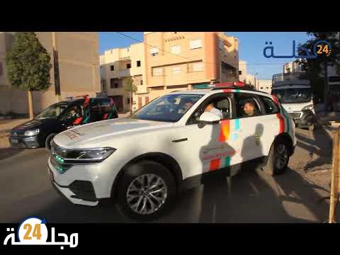 شفار ضرب جوج صيدليات بسطات في واضح نهار طاح في يد البوليس وجابوه عاودو اعادة تمثيل الجريمة