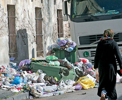 جمع حوالي 36 ألف طن من النفايات خلال عيد الأضحى بالدار البيضاء