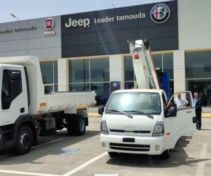 جماعة تطوان تعزز اسطولها بثلاث شاحنات جديدة