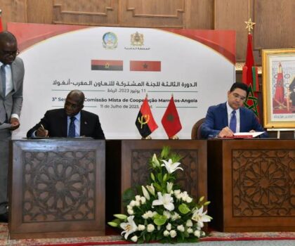 أنغولا تجدد تأكيد استعدادها للعمل مع المغرب من أجل ضمان السلام والأمن في إفريقيا