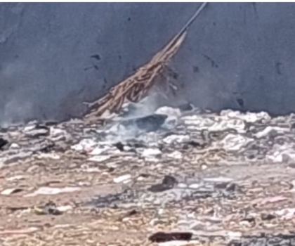 مدينة البئر الجديد .. حرق عشوائي للنفايات يخنق الساكنة