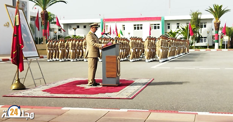 بنسليمان: وزير الداخلية يشرف على حفل تخرج الضباط وضباط الصف من مدرسة تكوين أطر القوات المساعدة