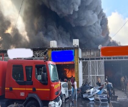 الدار البيضاء.. اندلاع حريق بمحلات بالفندق التقليدي “باشكو” دون تسجيل أية إصابات بشرية