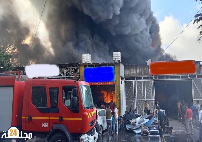 الدار البيضاء.. اندلاع حريق بمحلات بالفندق التقليدي “باشكو” دون تسجيل أية إصابات بشرية