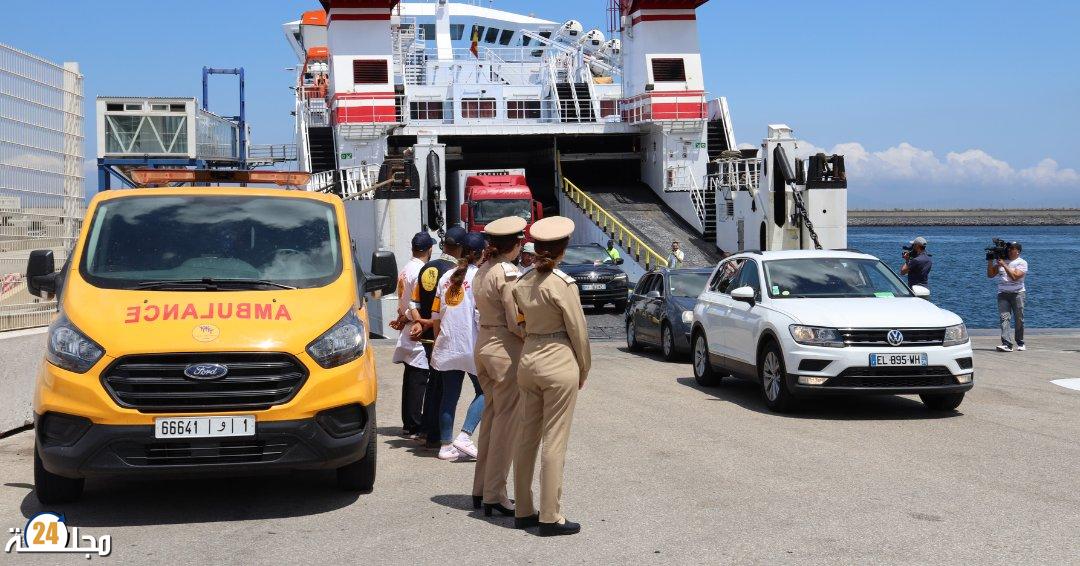 عملية مرحبا 2023.. نحو 12 ألف من مغاربة العالم غادروا المغرب عبر ميناء الحسيمة