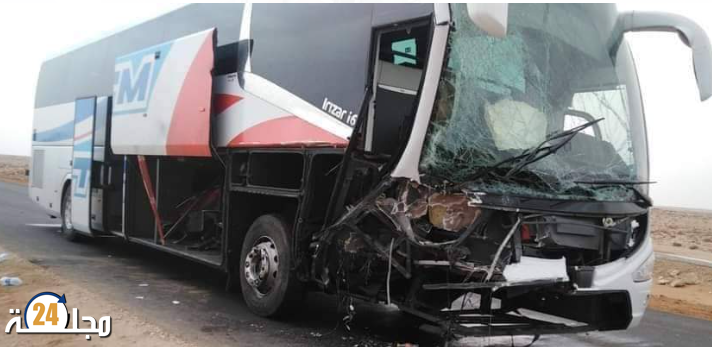 حادثة سير مميتة بين اخفنير و العيون