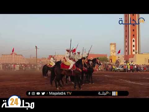 بالفيديو..موسم التبوريدة بعيون مجلة 24 من قبيلة ولاد اسماعيل بني ملال