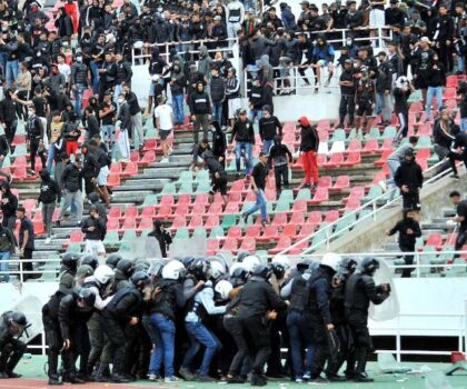 أعمال الشغب في مباراة كرة القدم في بركان: توقيف 21 مشتبهًا وتحقيقات مستمرة