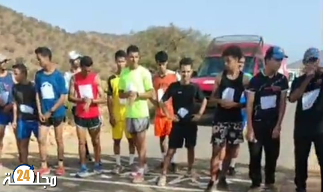 جمعية تفرضين تنظم سباق على الطريق بالاخصاص