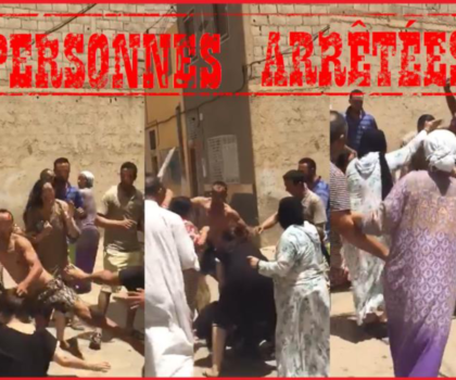 ولاية أمن بني ملال: توقيف مول الساطور و6 نسوة وطفل قاصر تبادلوا العنف في الشارع العام